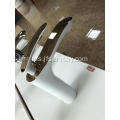 Fesyen White White Hole Basin Faucet